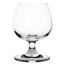 6x Crystal Brandy Glasses 255ml Tumblers Restaurant Bars