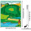 Golf set,   Battle Golf Game Set, Chipping mat with hookandloop balls, Childfriendly design 4