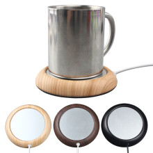 Aquecedor De Usb Para Bebidas, Café E Almofada Térmica (Preto)