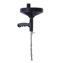 Kanalrohrschlange Drain Auger, robuster Verstopfungsentferner mit Handschuhen für Badezimmer, Küche, Toilette