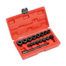 Automotive Clutch Alignment Tool Set 17pcs Heavy Duty Carbon Steel Fits 99% Vehicle Models