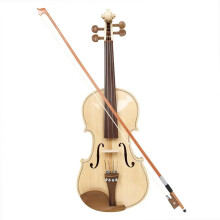 Violin Set Acoustic Violin 4/4 Spruce Wood for Beginners/Professionals with Case and Bow Jujube Wood Fingerboard Tuning Pegs