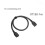 XT150 Stromkabelzubehör, 1m Kabel für Max Extra-Batterie 4