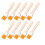 10Pcs Small Paint Brushes with Soft Bristles Include-Size 4 1