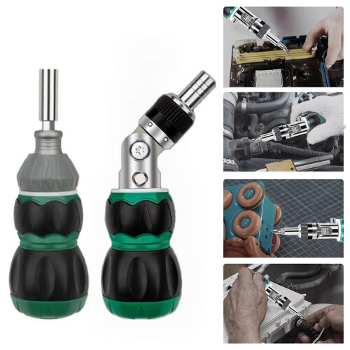 Professionelles Schraubendreher-Set,-Universalratsche 2