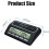 Stopwatch wall clock, multifunctional, lightweight, black, for training sessions 5