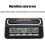 Stopwatch wall clock, multifunctional, lightweight, black, for training sessions 2