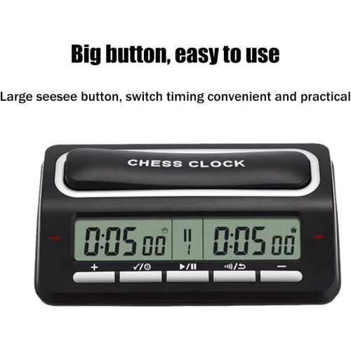 Stopwatch wall clock, multifunctional, lightweight, black, for training sessions 1