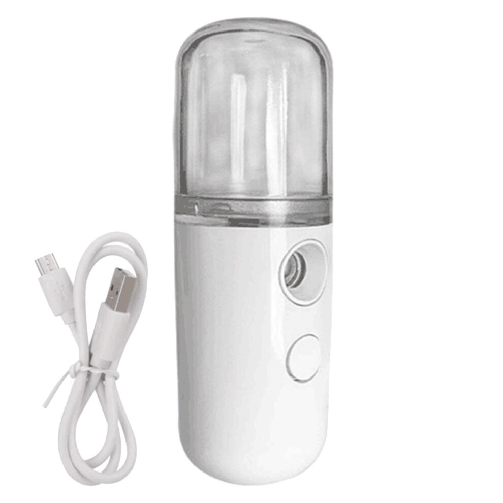 Facial Steamer Humidifier  Compact Cordless  Travel Friendly with 30ml Tank  Ideal for Home Hydration
