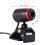 Câmera .3Mp Com E Usb, Webcam Flexível Preta 2