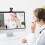 Câmera .3Mp Com E Usb, Webcam Flexível Preta 9