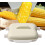 Microwave Corn Cob Cooker  Steamer with Lid and Handle Beige 3