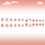 24x French Tip Press On Nail Short Square False Nail Cloud 6