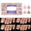 160/128pcs Slim Tips Press on Toenails-Colorful model 3