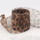 Leopards Prints Ribbon Shoe Lace 140cm Long-Red leopard pattern 6