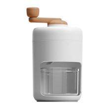 Handheld ice crusher made of stainless steel, efficient food quality, ABS shaver for home, parties and outdoor drinks Handmade icesha
