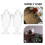 2 Unidades Frascos De Miniatura Vazios Com Para Decoração 9