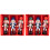 6 Unidades Soldado De Natal Madeira Nutcracker Com Cordão 2