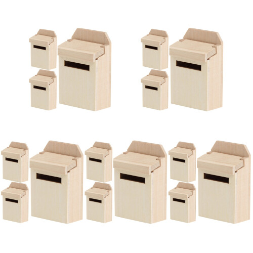 15 Unidades Miniaturas Decorativas De Correio Mini 1
