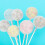 40Pcs Suporte Para Chocolate Buquê Flor Doce Base Embalagem Diy 4