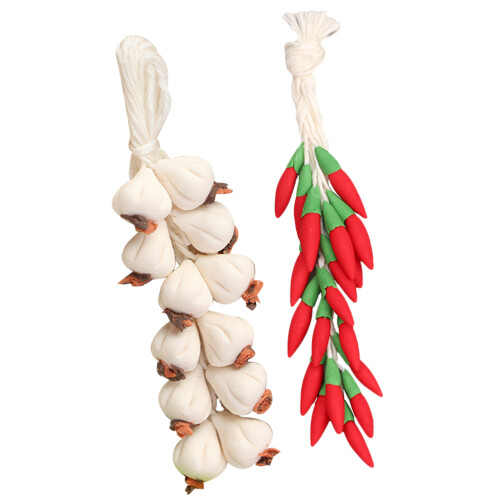 Conjunto De Mini Legumes Pimenta Realistas Enfeites