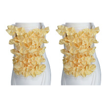 Complex Trim Detailing Thongs Environmental Aware-Yellow 100cm