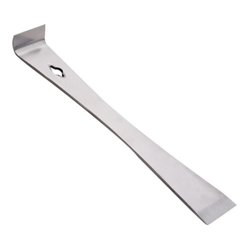 Stainless Steel Pry Bar Scraper Set Woodworker's Multi Magic Nail Puller Spatula Baseboard Trim Puller Tool White
