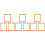 9 Peças 1/12 Decorativa Para De 5