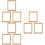 9 Peças 1/12 Decorativa Para De 8