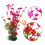 4 Pcs Artificial Plastic Aquarium Plants For Fish Tank Decoration 9