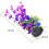 4 Pcs Artificial Plastic Aquarium Plants For Fish Tank Decoration 10