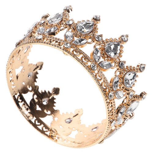 5 Unidades Coroa De Cristal Acessório Para Noiva 1