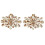 1 Pair Removable Shoe Decoration Clips for Wedding Bride-M802 1