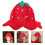 5Pcs Chapéu De Cosplay Halloween Decorativa 11