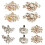 1 Pair Removable Shoe Decoration Clips for Wedding Bride-M802 2