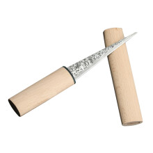 Ice pick with wooden handle Sturdy ice chopper for bar pub and at home for crushing ice blocks for drinks and ergonomically designed