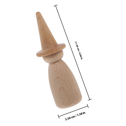 2 Conjuntos De Bonecas De Para Artesanato DIY Com Chapéu 1