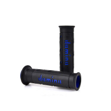 MANOPOLE NERE/BLU D.22MM. L.126MM APERTE Black / Blue