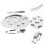 conjunto de para aço inoxidável serviço escargot 1