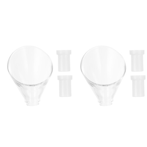 2Pcs Bocal Saída Escoamento Acessório 2