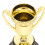 30 Unidades Troféu Mini Plástico Decoração Recompensas 6
