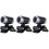 3Pcs Câmera Web Usb 720P Com E Clipe Preto 4