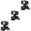 3Pcs Câmera Web Usb 720P Com E Clipe Preto 5