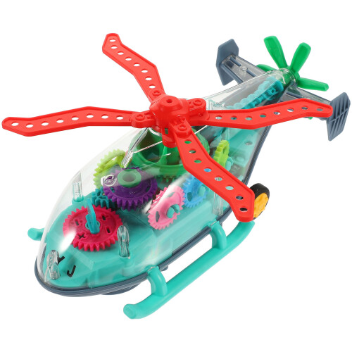 2Pcs Avião De Brinquedo Com Transparente E 2