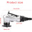 Pneumatic chamfering tool, deburring tool for metal edges, pneumatic chamfering machine, small hand grinder 3