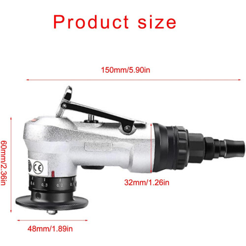 Pneumatic chamfering tool, deburring tool for metal edges, pneumatic chamfering machine, small hand grinder 2