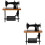 2 Unidades Mini Decorativa Para Casa 7