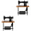 2 Unidades Mini Decorativa Para Casa 4
