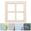 24 Pcs Janela Miniatura De Para Casa De Bonecas 11