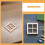 24 Pcs Janela Miniatura De Para Casa De Bonecas 9